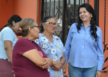 Refuerza Ernestina Castro trabajo territorial en Cajeme a través de recorridos permanentes