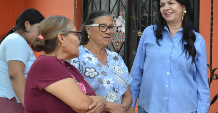 Refuerza Ernestina Castro trabajo territorial en Cajeme a través de recorridos permanentes