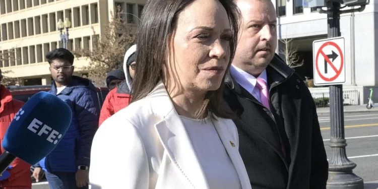 “Muy bien”, así describió María Corina Machado su encuentro con Trump