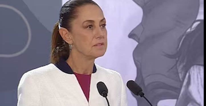 Sheinbaum afirma que homicidio doloso bajó 40% en su primer año de gobierno, “la cifra más baja” desde Peña Nieto