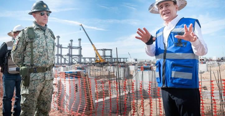 Avanza construcción de nuevo Hospital del IMSS en San Luis Río Colorado; beneficiará a 128 mil ciudadanos