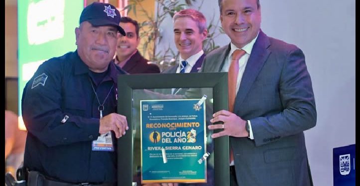 Genaro Rivera Sierra, el Mejor Policía Municipal del 2025