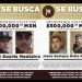 Ofrece FGJE recompensa de un millón de pesos por los dos presuntos homicidas de tres personas en el baile de La Brisa