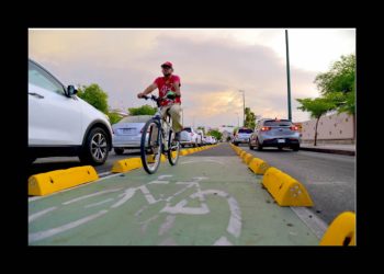 Refuerzan seguridad de ciclistas en Hermosillo con la instalación de casi mil “confibicis”