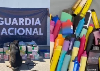 Decomisan Mil 320 Vapeadores en Empresa de Mensajería en Aeropuerto de Hermosillo