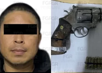 Hombre Detenido Tras Asegurarle Un Arma de Fuego Dentro de Una Central de Autobuses en Navojoa