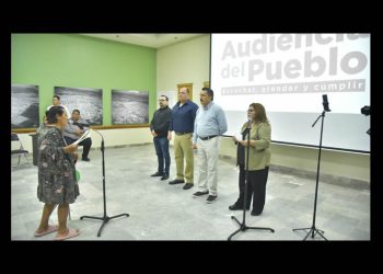 Atiende Lamarque solicitudes ciudadanas en la Audiencia del Pueblo