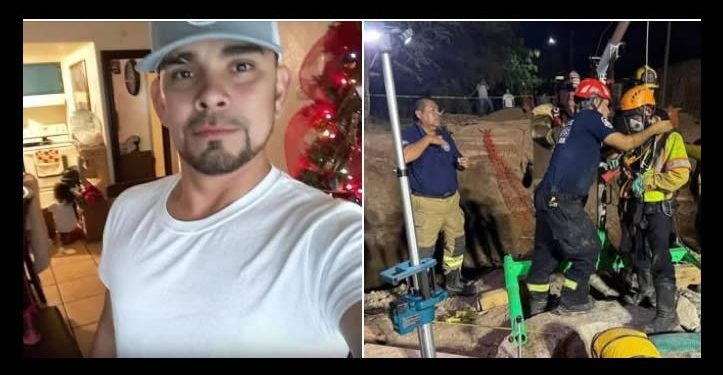 Muere Luis Carlos Ruiz, el joven que intentó salvar a tres trabajadores atrapados en una alcantarilla en Cajeme