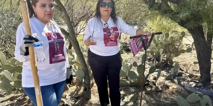 Las Madres Buscadoras de Sonora tras el rastro de la mamá de la periodista desaparecida en Tucson