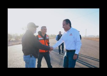 Supervisa Toño Astiazarán avance de la primera etapa del Libramiento Norponiente