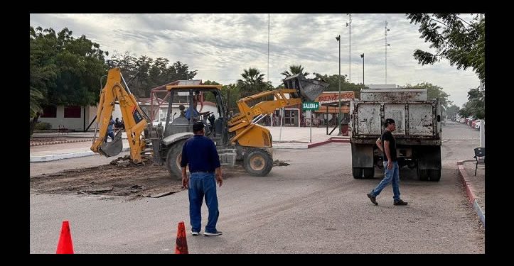 Mejoran vialidades de la UES campus Navojoa