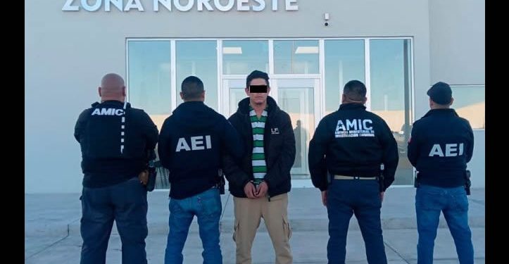 Capturan y trasladan desde Chihuahua a agresor de menor con arma de fuego en la colonia Los Ángeles