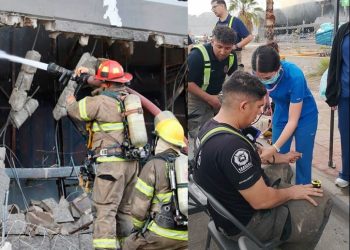 Reconoce alcalde respuesta inmediata de cuerpos de rescate ante incendio en Sam´s Club
