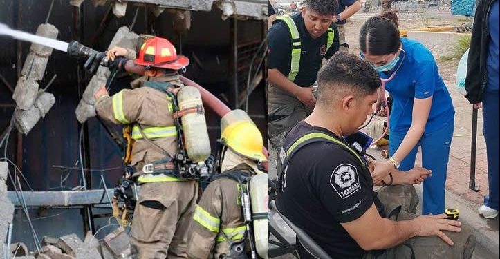 Reconoce alcalde respuesta inmediata de cuerpos de rescate ante incendio en Sam´s Club