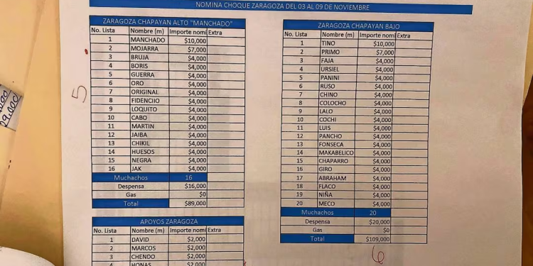 Harfuch: se investiga narconómina de “El Mencho” dada a conocer por EL UNIVERSAL; no hay funcionarios ligados a indagatorias, indica