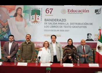 SEP da banderazo de salida a distribución de libros de texto gratuito del ciclo escolar 2026-2027