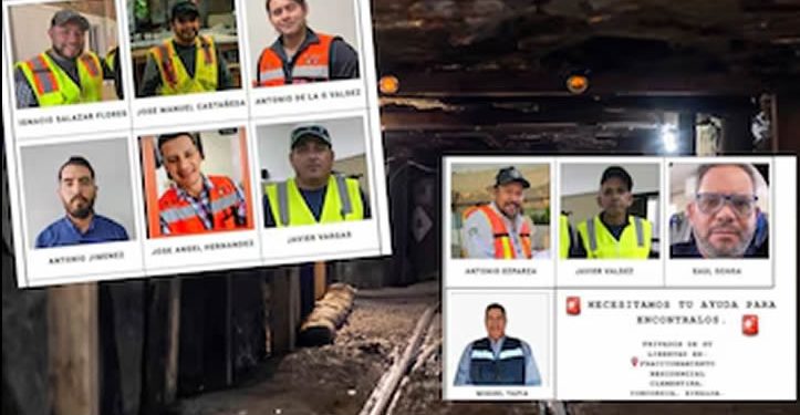Ellos son los tres mineros que ya fueron identificados tras el secuestro de 10 trabajadores en Concordia, Sinaloa