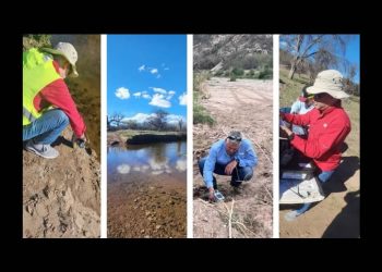 SEMARNAT toma las primeras muestras en el Río Sonora para identificar los sitios contaminados con metales pesados