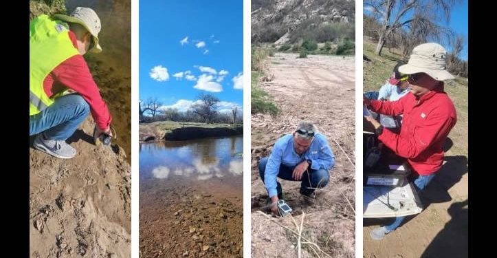 SEMARNAT toma las primeras muestras en el Río Sonora para identificar los sitios contaminados con metales pesados