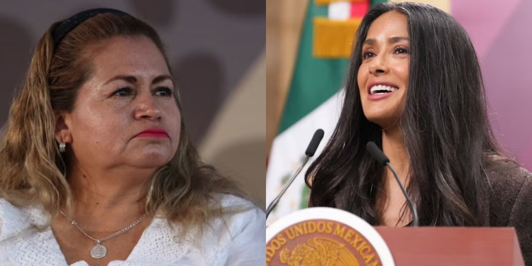 Ceci Flores critica a Salma Hayek por ir a Palacio Nacional: “No es lo mismo contar historias sentada que vivirlas de rodillas”