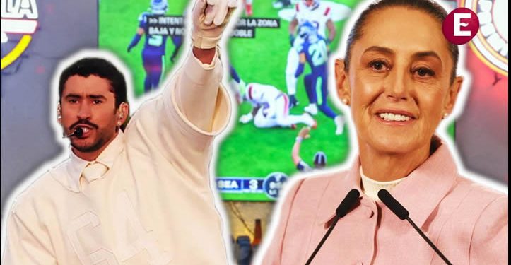 Sheinbaum celebra mensaje de unidad de Bad Bunny en el Super Bowl; “muy interesante”