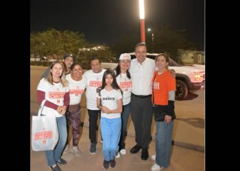 Iluminan el poniente de Hermosillo: Inauguran en La Cholla el corredor ‘Camina Segura’ número 103