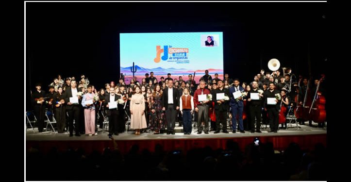 Hermosillo vibra con el talento de 95 músicos en el histórico encuentro “Sonora Suena Unida”