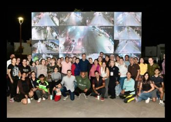 Blindan el sector Puerta Real: Toño Astiazarán entrega sistema de videovigilancia inteligente