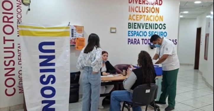 UNISON se une a campaña de vacunación contra el Sarampión para proteger a la comunidad universitaria
