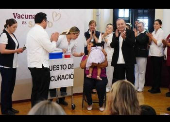 Sonora se blinda contra el sarampión: Durazo activa programa de vacunación masiva