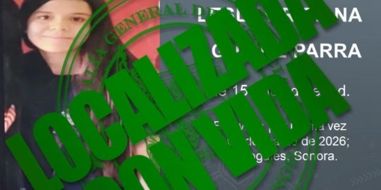 Encuentran con vida a Lesly Viridiana, menor desaparecida en Sonora; menor se presentó ante autoridades en Michoacán