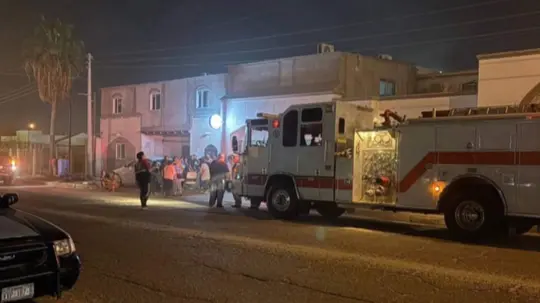 Cerca de 50 Personas Fueron Evacuadas tras un Incendio en Albergue de San Luis Río Colorado