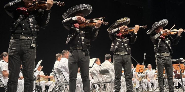 La Secretaría de Marina Realiza Presentaciones Musicales en Sonora como Parte de los “Conciertos por la Paz”
