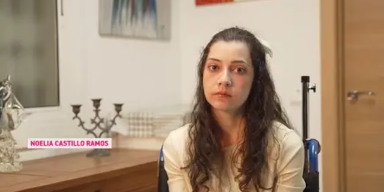 Habla por primera vez Noelia, la joven parapléjica que luchó contra su padre para poder recibir la eutanasia: “Me quedan 4 días porque el 26 me la hacen”