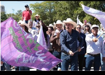 Encabeza Lamarque arranque de la XVI Cabalgata “Con aroma de Mujer”