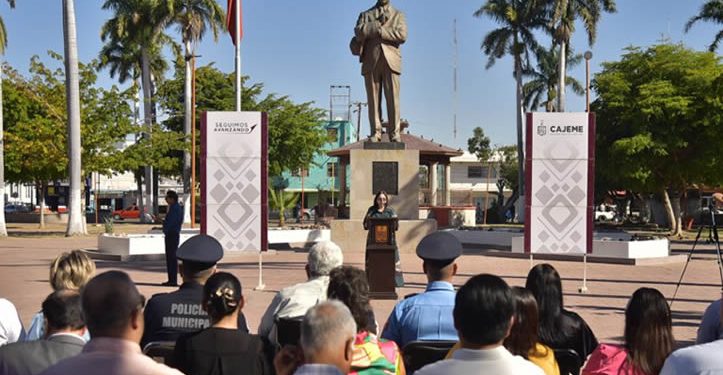 Cajeme conmemora el 88 Aniversario de la Expropiación Petrolera como símbolo de soberanía y dignidad