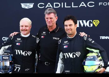 Checo Pérez se viste de mentor en el debut de Cadillac en la Fórmula 1
