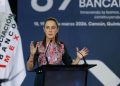 Sheinbaum, ante los banqueros mexicanos: “Necesitamos que le den todavía más al país”