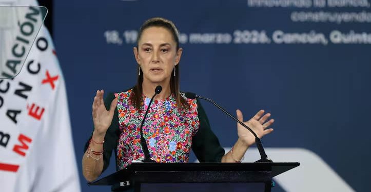 Sheinbaum, ante los banqueros mexicanos: “Necesitamos que le den todavía más al país”