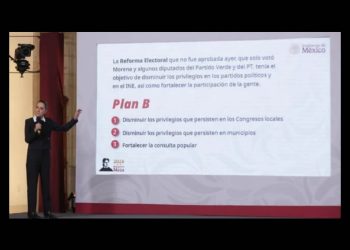 Sheinbaum presenta Plan B tras rechazo a la reforma electoral; va contra privilegios