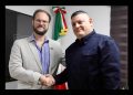 Encuentro del encargado de despacho de la CEPC con el Cónsul Honorario de Francia en Hermosillo