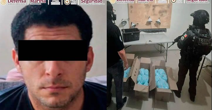 México captura a criminal con 14 millones de dosis de fentanilo. DEA aplaude el golpe