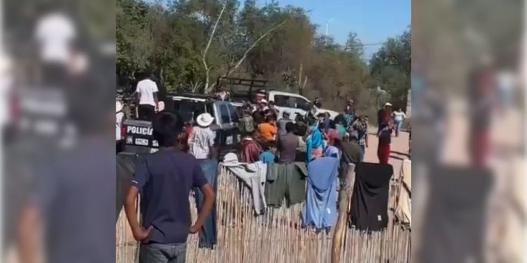 Marina irrumpe en comunidad Yaqui en Loma de Bácum