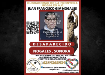 Buscadoras emiten ficha de búsqueda simbólica del alcalde de Nogales; denuncian silencio ante crisis de desaparecidos