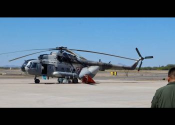 Helicóptero Mil Mi-17 combatirá incendios forestales en Sonora