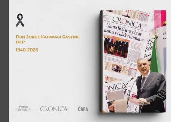 Falleció Don Jorge Kahwagi Gastine, presidente de Grupo Crónica