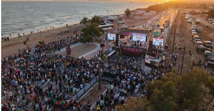 Detona gobierno estatal nuevo polo turístico en Empalme con Malecón El Cochórit