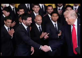 Messi visita al fin la Casa Blanca