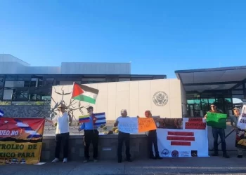 Protestan en Hermosillo, contra políticas migratorias restrictivas de EU