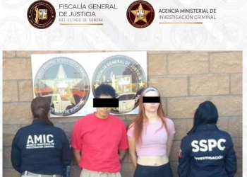 Elementos de la Fiscalía de Sonora detienen a dos ciudadanos estadounidenses; tienen órdenes de arresto en EU